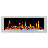 Litedeer Homes Latitude II ZEF48X 48" Smart Electric Fireplace | Ultra-Slim Wall Mounted & Recessed White Frame| HD Multi-Flame, Breathing Logs, App Control-93784672