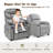 Torresdale Kids Recliner with Cup Holder-1742975495