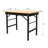 Portable Folding Work Table with Integrated Scale and Protractor, Workshop Tool Bench