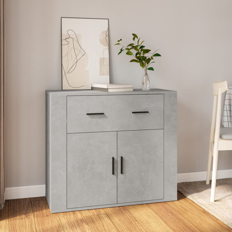 Kalisia 80cm Sideboard, Concrete Grey