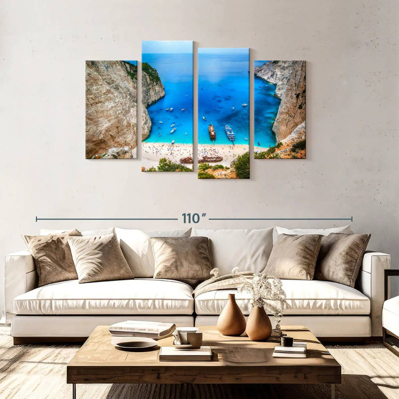 Gillard Navagio, site touristique, H 48 po x l 75 po