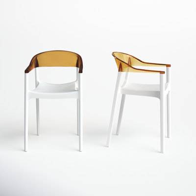 Stella Stacking Patio Dining Armchair by AllModern