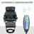 Comfortable 360° Swivel Recliner Chair with Footstool for Relaxation-1484325139