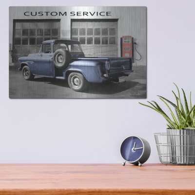 «Gulf Service Station» par Lori Deiter
