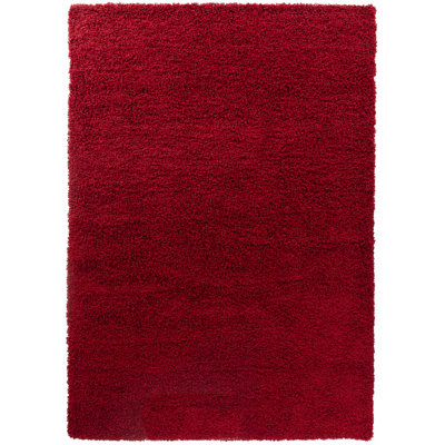 Esterly Solid Colour Shag Area Rug