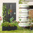 Metal Planter Wall with Trellis, Raised Garden Bed with Trellis and Privacy Screen, Outdoor Planter Box with Drainage Holes for Climbing Plants, Vines, Flowers & Vegetables, Garden Privacy Planter-76391625-75691022