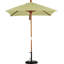 Parasol de marché carré 6 pi Yaritza-1278255303