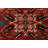 One-of-a-Kind 10'2'' X 13'11'' 1930s Wool Area Rug in Red