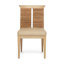Reed Upholstered Dining Chair
