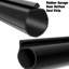 10Ft Type D Rubber Garage Door Seal Durable Rubber Weatherstripping Suitable For Underground Garages And Bunkers