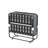 Large Wide Folding Bed for Tall People, Extra Long & Wide Rollaway Bed with Memory Foam, Heavy-Duty Capacity Guest Bed, Spacious Portable Cot