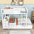 Kaleis Bunk Bed With Storage Drawers, Outlets, USB Ports And Safety Guardrails-1282397678-1282397672