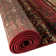 Blakely Geometric Area Rug in Burgundy/Brown/Black