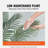 47.99'' Faux Palm Tree
