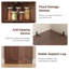 Grande armoire d'angle 64,9 "avec porte en verre-1871020906-1871020909