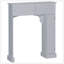 Armoire de rangement au-dessus de la toilette avec tablettes réglables, organisateur de salle de bain durable et peu encombrant