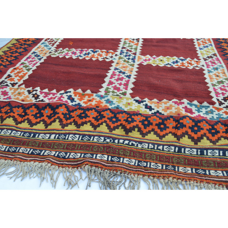 One-of-a-Kind 4'10" X 9'6" Hand Knotted Area Rug