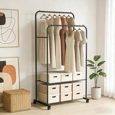 Trotwood 80cm Clothing Rack