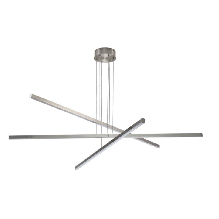 1 - Light LED Chandelier, Hardwired