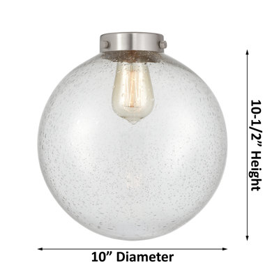 Luminaire suspendu sphère 1 lumière Zarmayr