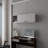 Wall Cabinet With Pneumatic Arms And Open Storage
