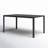 Ascencion Rectangular Metal Outdoor Dining Table , 60'' in. W 35.5'' in. D