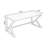 Dark Walnut Rectangular Solid Wood desks-107803291