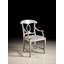 Upholstered Arm Chair in Gray
