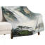 Jeté en flanelle Misty Pine Waterfall Luxury-134404600