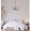 Lustre classique et traditionnel à 6 lumières de style bougie Alphard