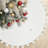 Abstract Polyester Blend Tree Skirt