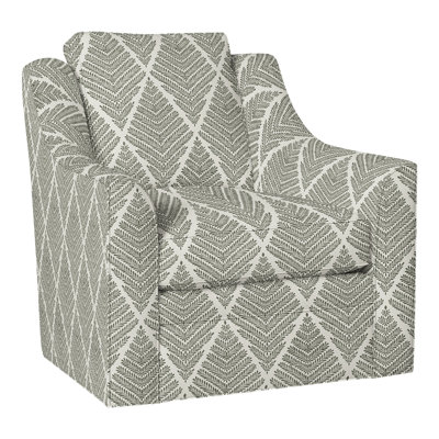 Fauteuil pivotant American Bungalow Nicholas