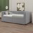 Shanav Twin Size Upholstered Daybed with Ergonomic Design Backrest and 2 Drawers-1402483066