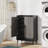 Shoe Cabinet with Adjustable Shelves and Doors-1210786871