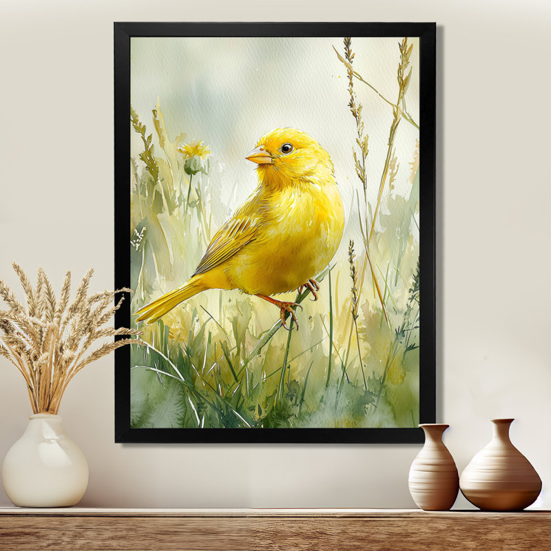 Goode - animaux, art mural sur toile, Noir, H 20 po x l 12 po, Reproduction encadrée d'une seule photo