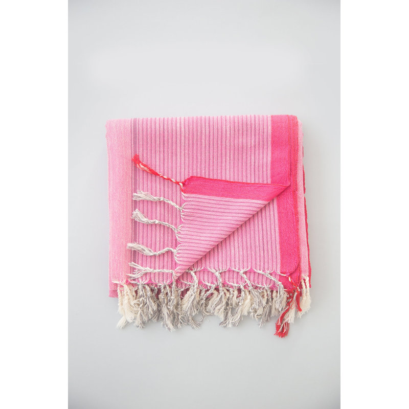 Serviette Gitane rose Kendal