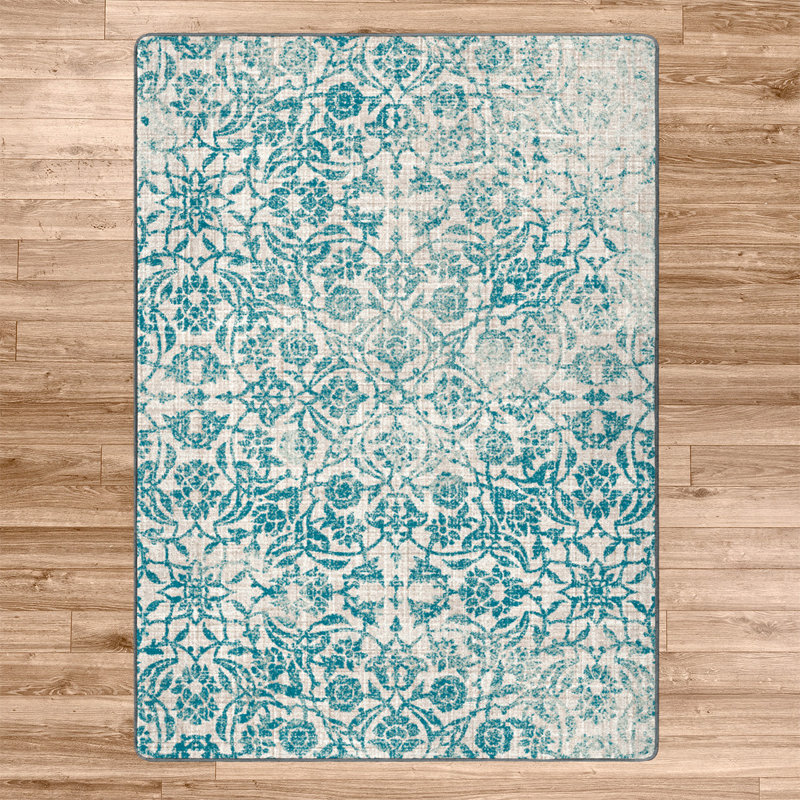 Connee Abstract Indoor Rug, Rectangle 3' x 4'
