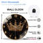 Horloge murale 12 po