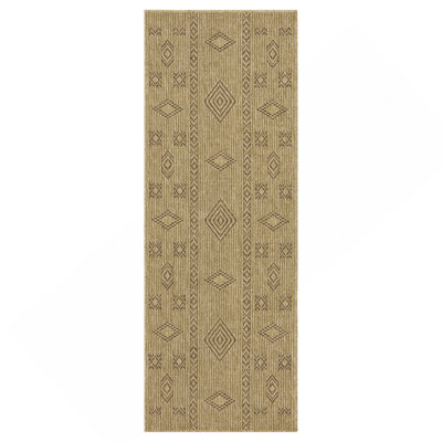 Jute/Mocha Indoor/Outdoor Area Rug