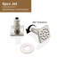 Système de douche thermostatique mural à 3 fonctions 12 po avec pomme de douche carrée-119150961
