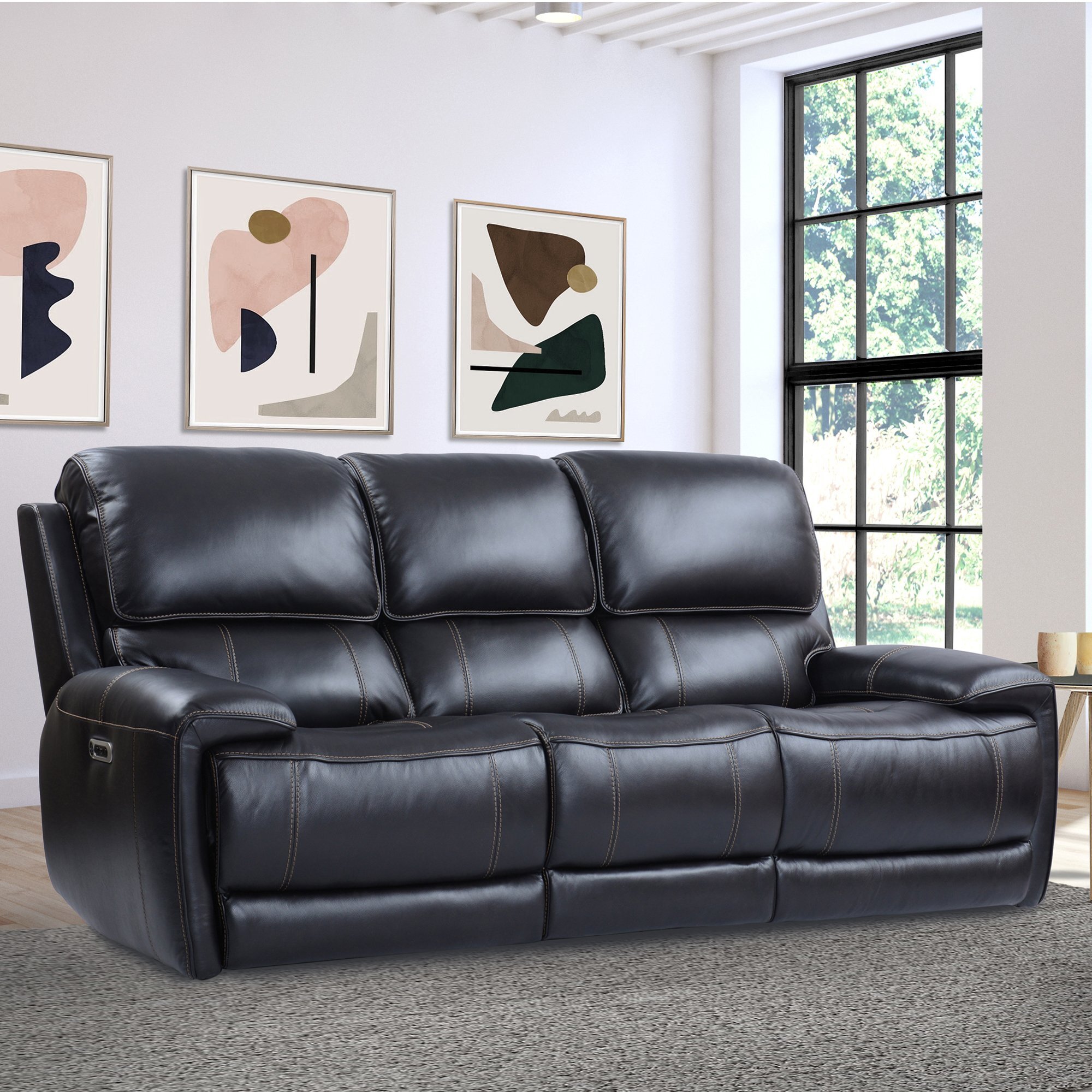 Santiago Pillow Top Arm Sofa with Wood Legs + Reviews