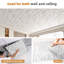 Paquet de 12 tuiles de plafond de 24 po x 24 po, panneaux de plafond à coller 3D en PVC (48 pieds carrés / caisse)-116367965