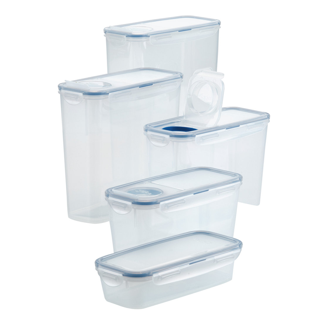 LocknLock Pantry Food Storage Container Set, 10-Piece LocknLock