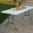 Lifetime 6-Foot Fold-In-Half Table