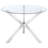 Isolde Chrome 41-inch Dining Table