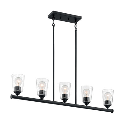 Weccacoe 5 - Light Kitchen Island Pendant