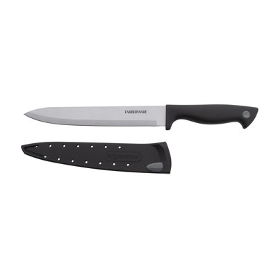 Farberware Edgekeeper Slicing Knife with Built-In Self-Sharpening Blade Cover