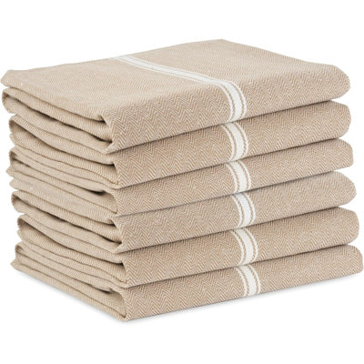 Kitchen Towels Set - 100% Pure Cotton Dish Towels For Kitchen, Super Absorbent Kitchen Hand Towel, Blue Tea Towels, Soft & Durable Dish Cloths, – 15”X25”