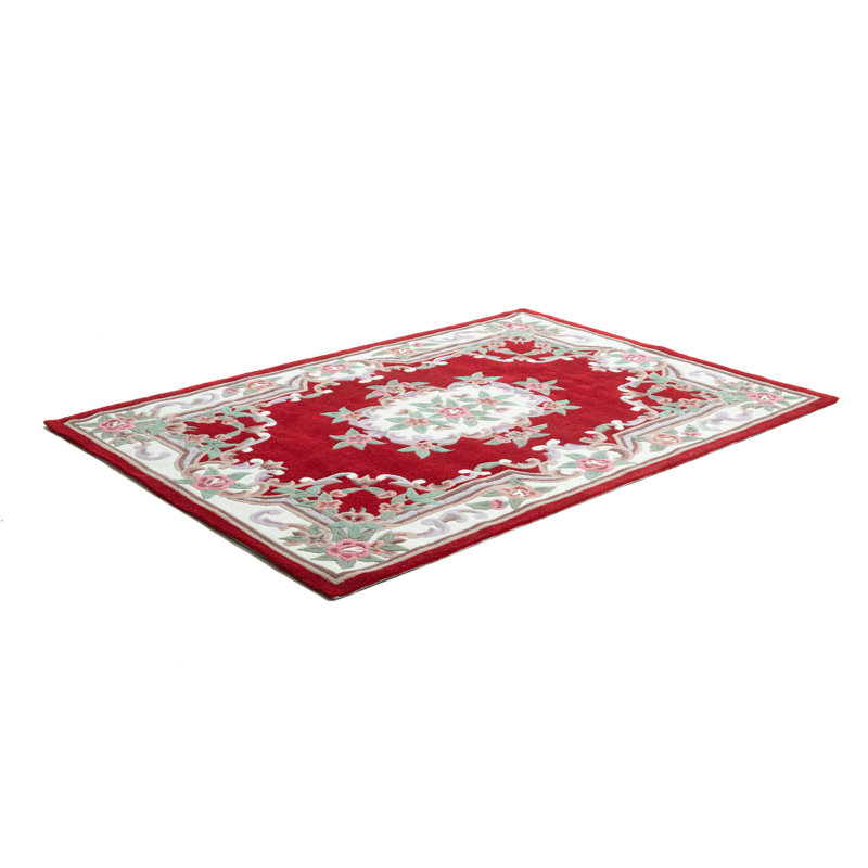 Costilla Hand Tufted Red Rug, Rectangular 120 x 180cm