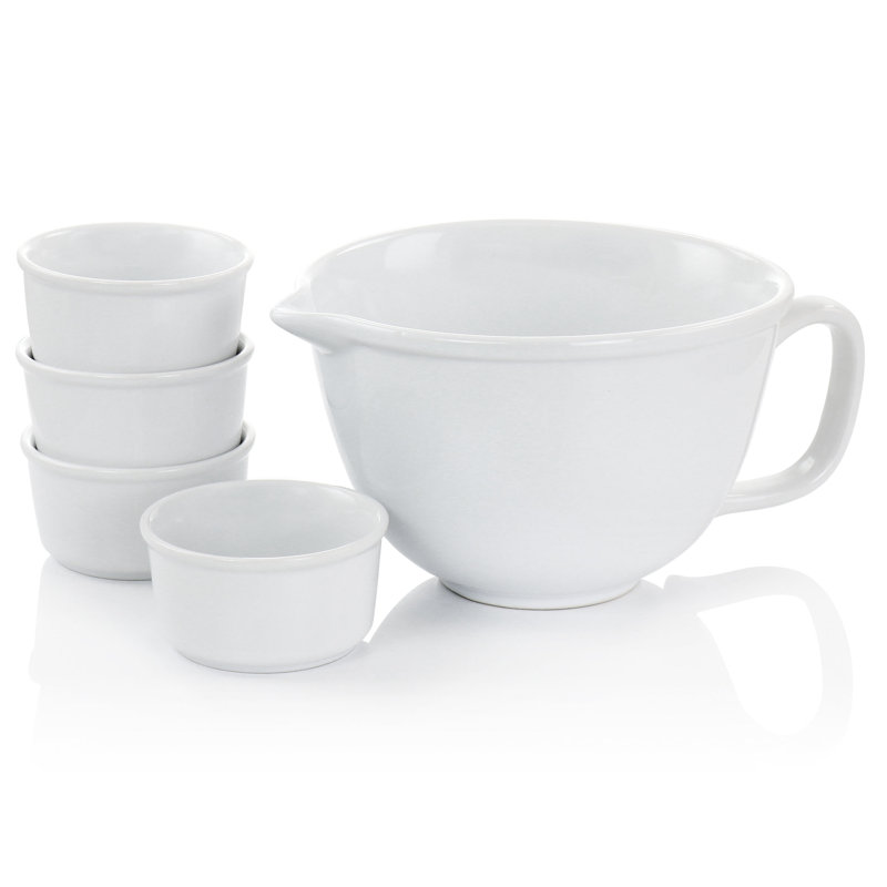 Gibson Elite 5 Piece Ceramic Gracious Dining Set